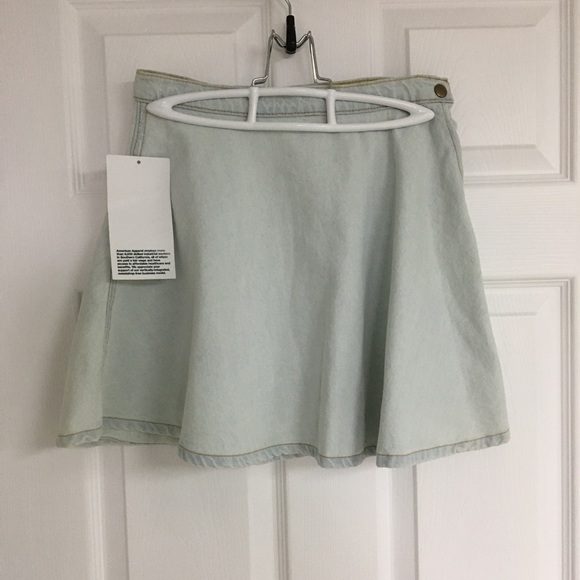 American Apparel denim circle skirt, size S. - Picture 3 of 5